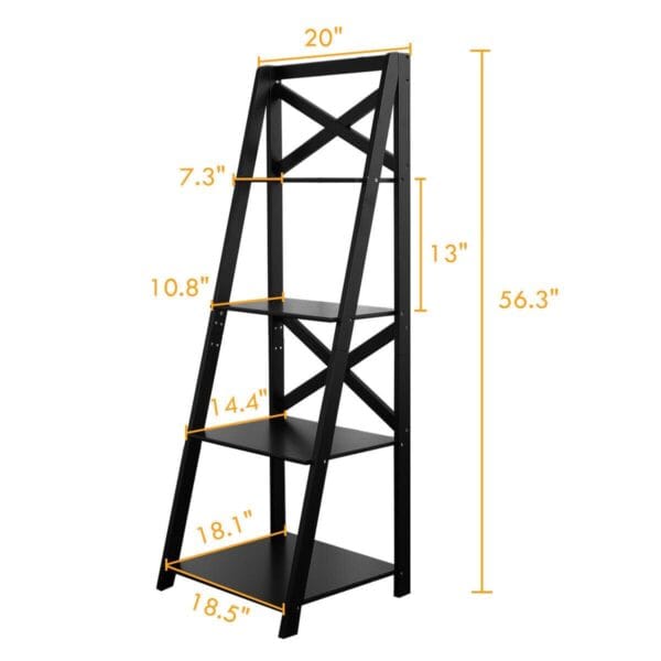 2 Pcs 4 Tier Ladder 92eb46ee1e03b6527ca459f54987eb95
