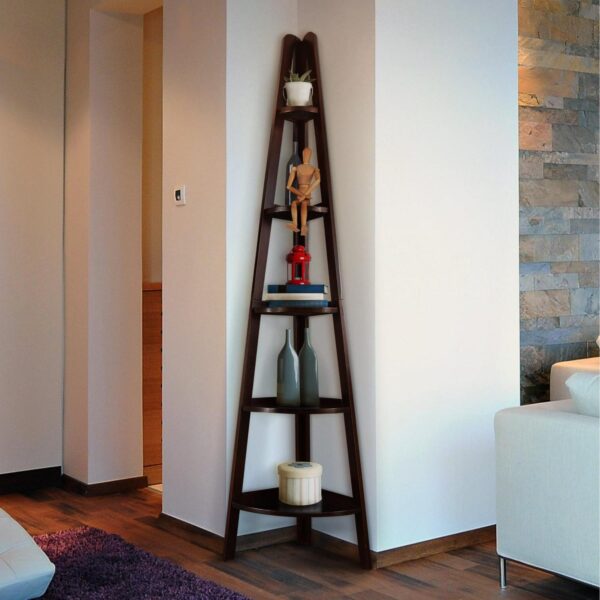 5 Shelf Corner Ladde f340486c570b23c6d1e156606f57e27c