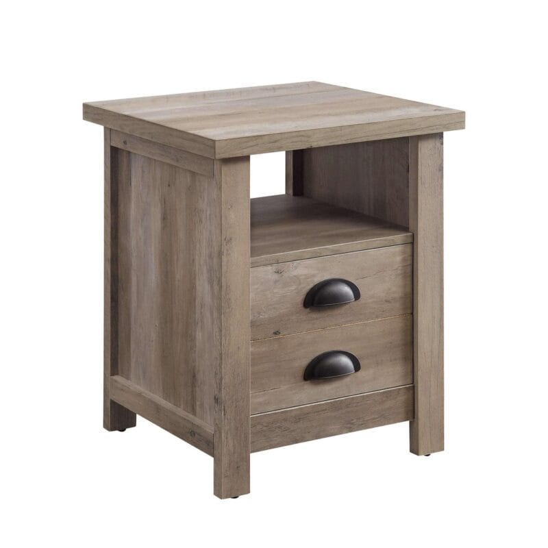 Better Homes and Gardens Granary Modern Farmhouse End Table, Rustic Gray - Image 6