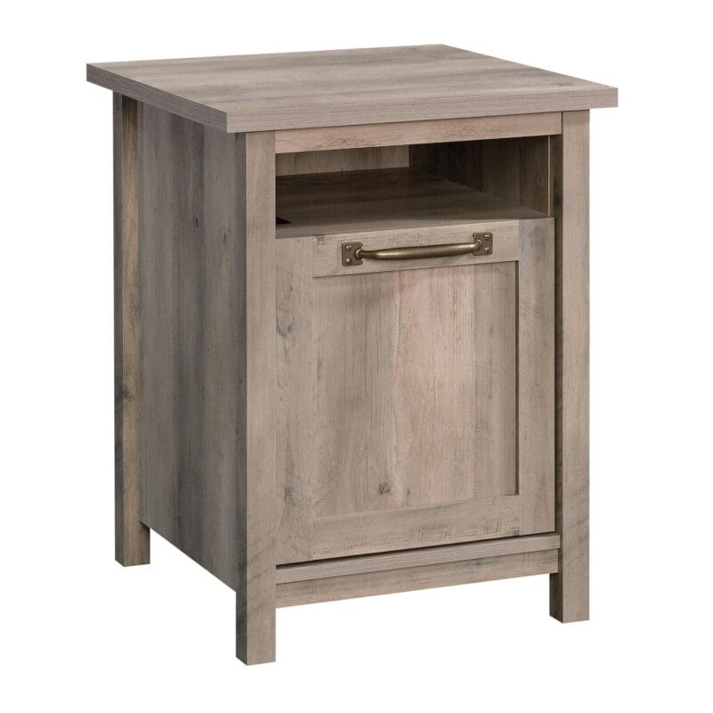 Better Homes and Gardens Modern Farmhouse Side Table with USB, Rustic Gray Finish - Image 9
