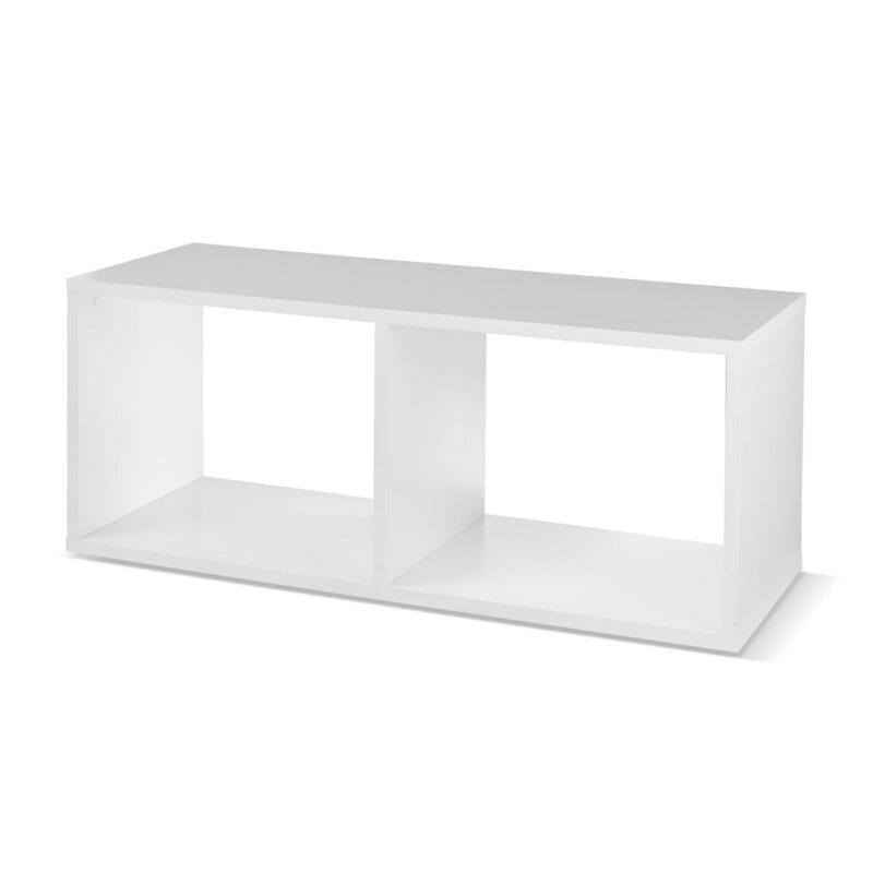 Better Homes and Gardens Ludlow Open Display Bookcase, White