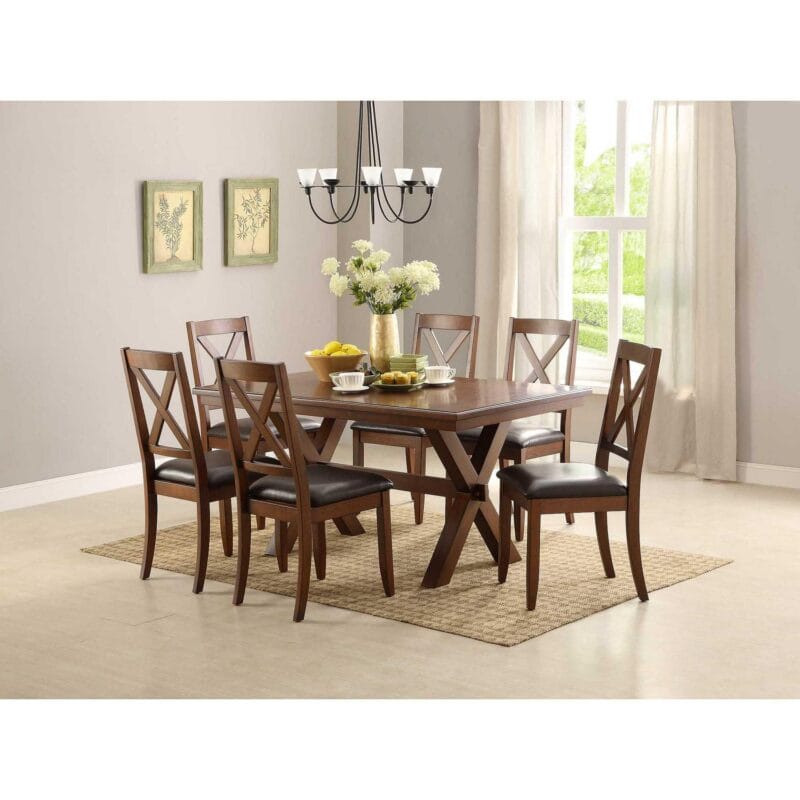 Better Homes and Gardens Maddox Crossing Dining Chair, Set of 2, Brown - Image 3