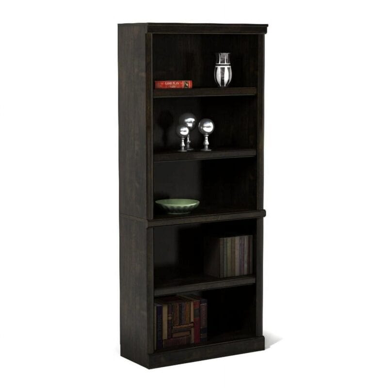 Better Homes and Gardens 71  Ashwood Road 5 Shelf Bookcase, Black Finish - Image 3