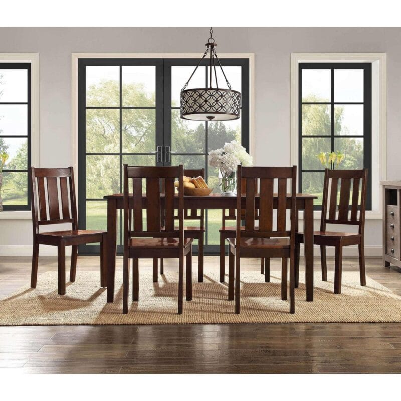 Better Homes and Gardens Bankston Dining Chair, Set of 2, Mocha - Image 7