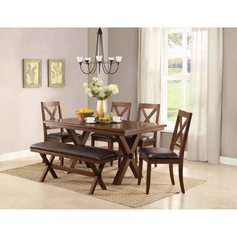 Better Homes and Gardens Maddox Crossing Dining Chair, Set of 2, Brown - Image 4