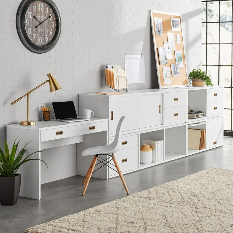 Better Homes and Gardens Ludlow Open Display Bookcase, White - Image 2