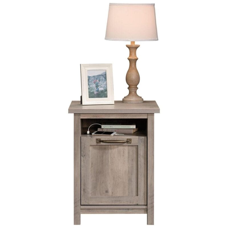 Better Homes and Gardens Modern Farmhouse USB Nightstand, Rustic Gray - Image 14