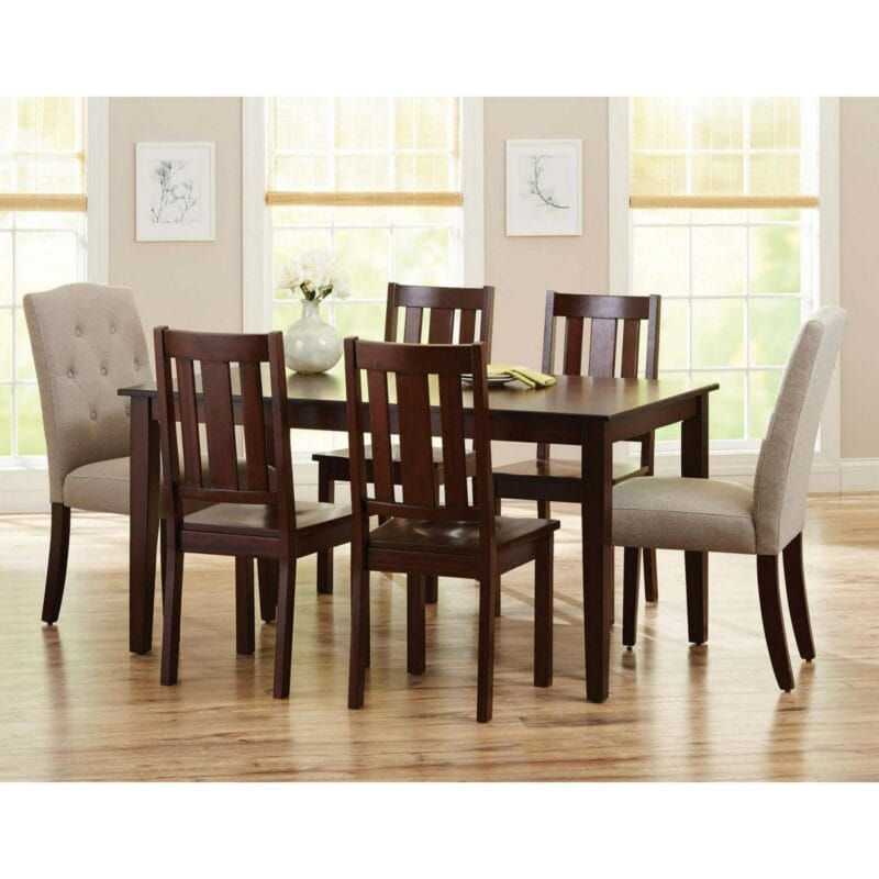 Better Homes and Gardens Bankston Dining Chair, Set of 2, Mocha - Image 9