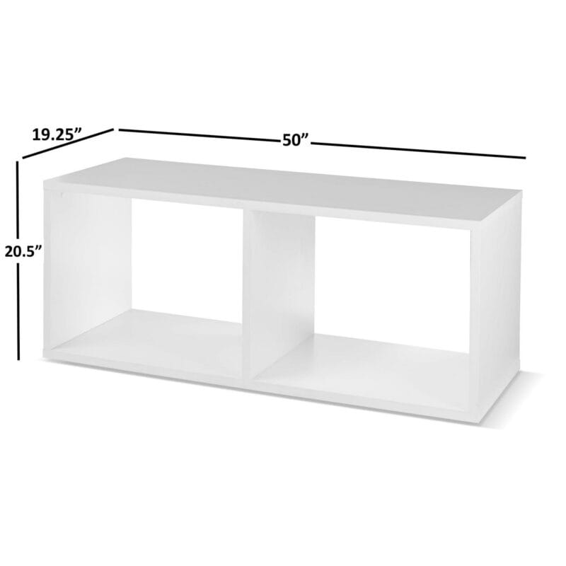 Better Homes and Gardens Ludlow Open Display Bookcase, White - Image 4