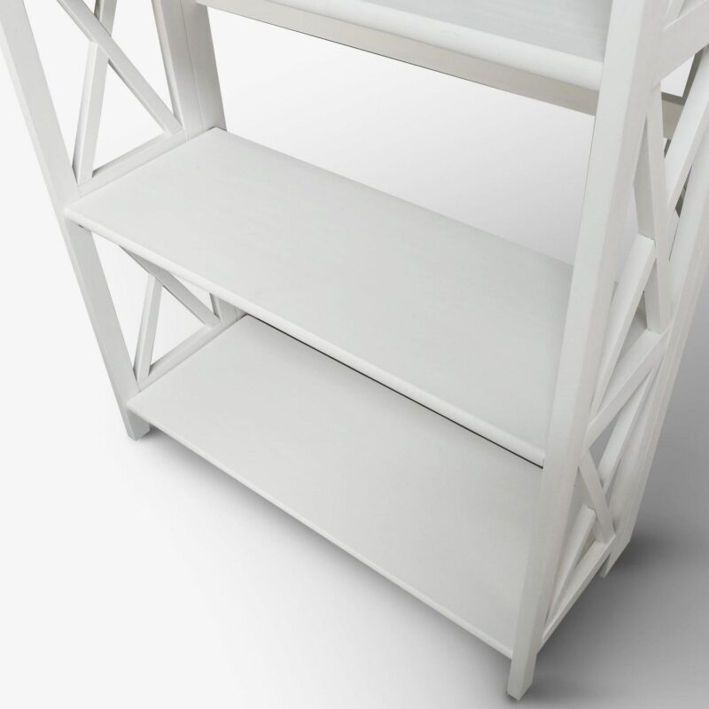 Casual Home Montego 3-Shelf Folding Bookcase - White - Image 15