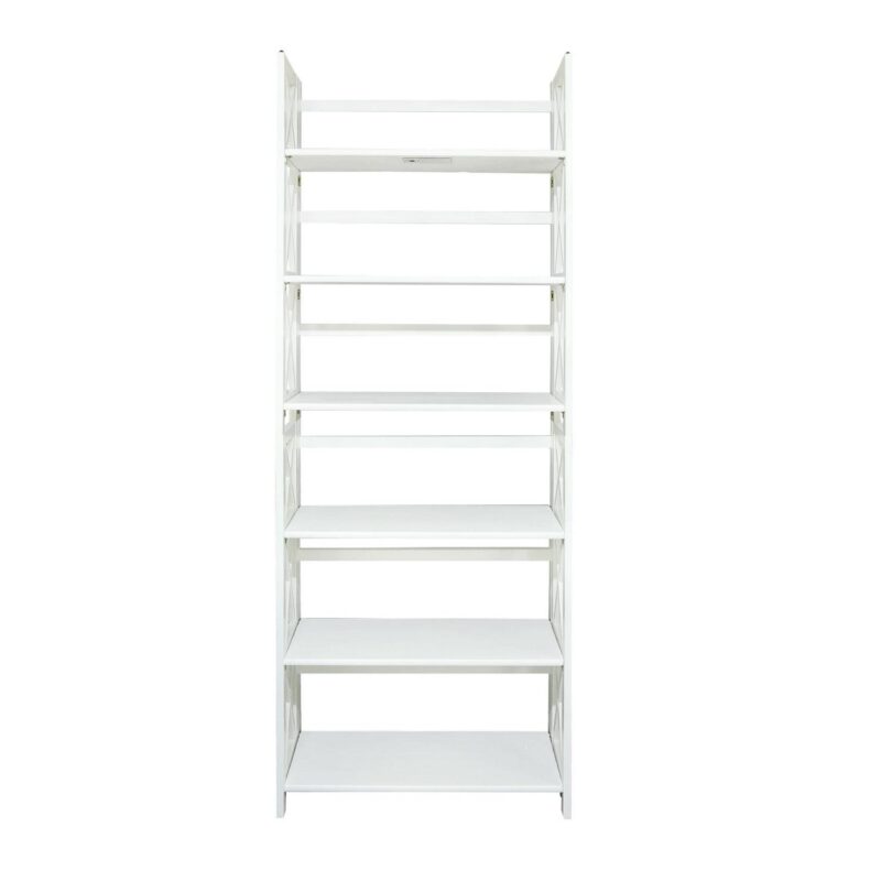 Casual Home Montego 3-Shelf Folding Bookcase - White - Image 7
