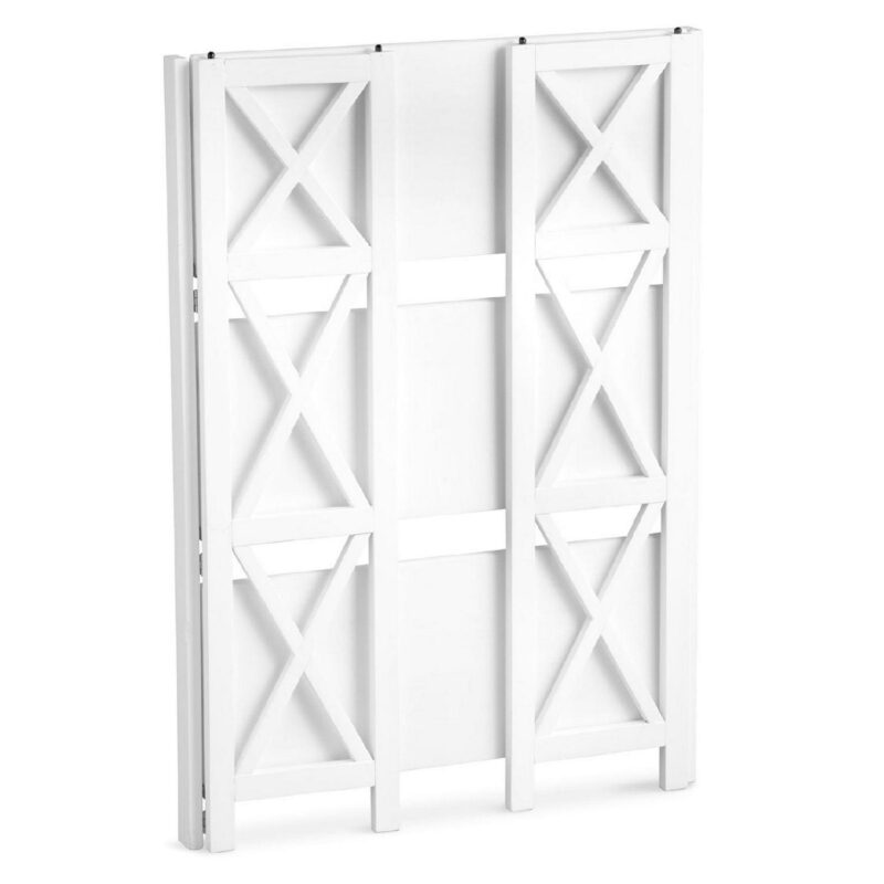 Casual Home Montego 3-Shelf Folding Bookcase - White - Image 6