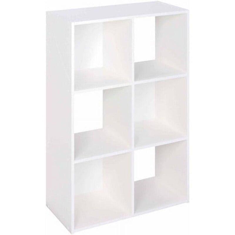 ClosetMaidA 6-Cube Organizer, White