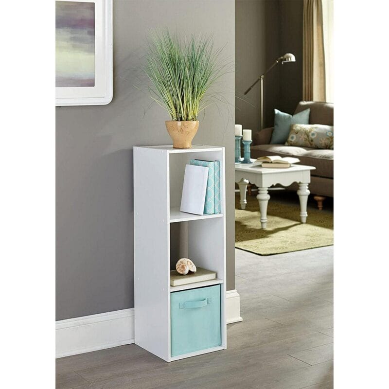ClosetMaid 3-Cube Organizer, White - Image 4
