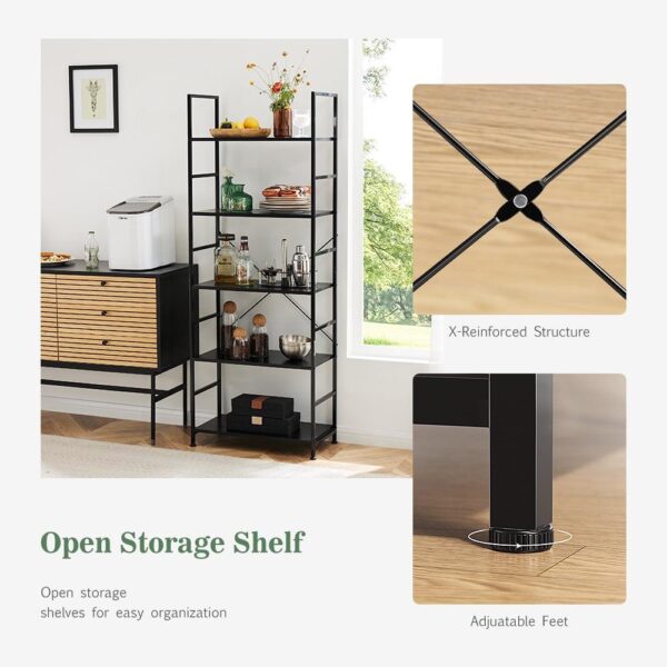 EDX Bookcase 5 Tier c76f84c005af349f9dd6ef0c2bf1c0c1