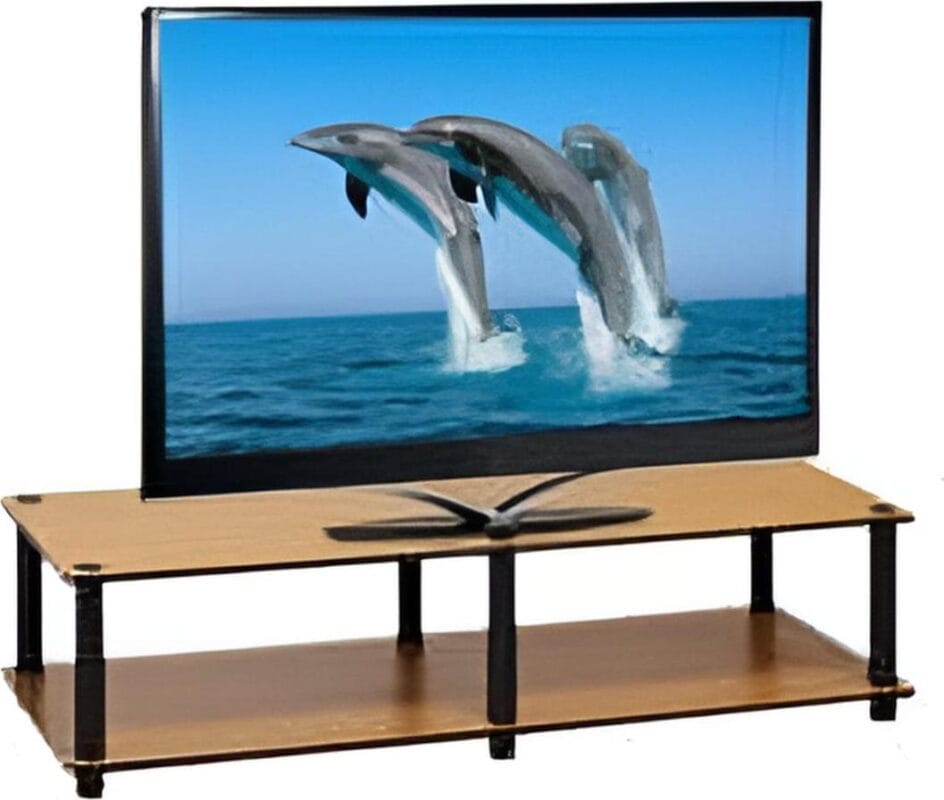 Furinno Just No -Tools Low Rise Wide TV Stand or Play Table