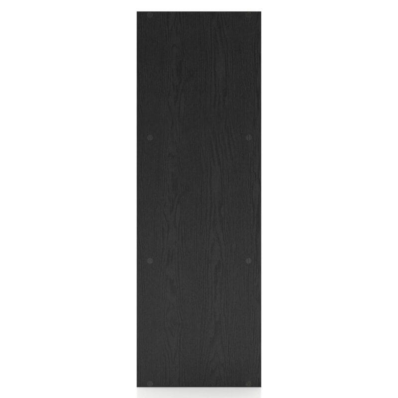 Furniture of America Brooks Stackable 3-Tier Wood Black Bookcase - Image 4