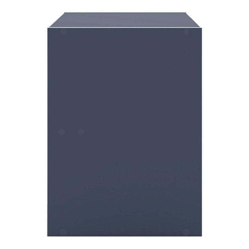 Furniture of America Brooks Stackable 2-Drawer Wood Steel Blue Cabinet - Image 9