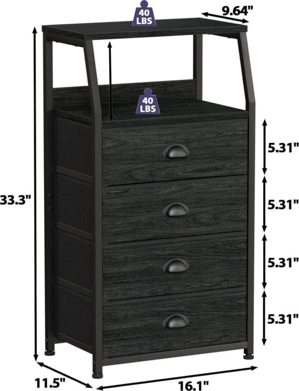 Furnulem Tall 4 Draw 05f37a63423293292c4099ce66ebc04e