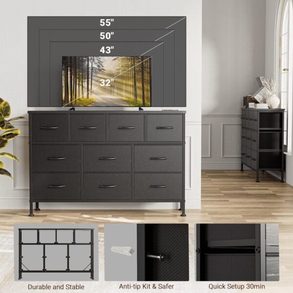 GIKPAL TV Stand with 0c12caac6791011e3a3dc6da46209e4f