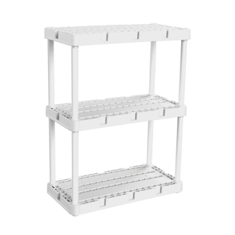 Gracious Living Knect A Shelf 3 Shelf Interlocking Storage Units (3 Pack) - Image 2
