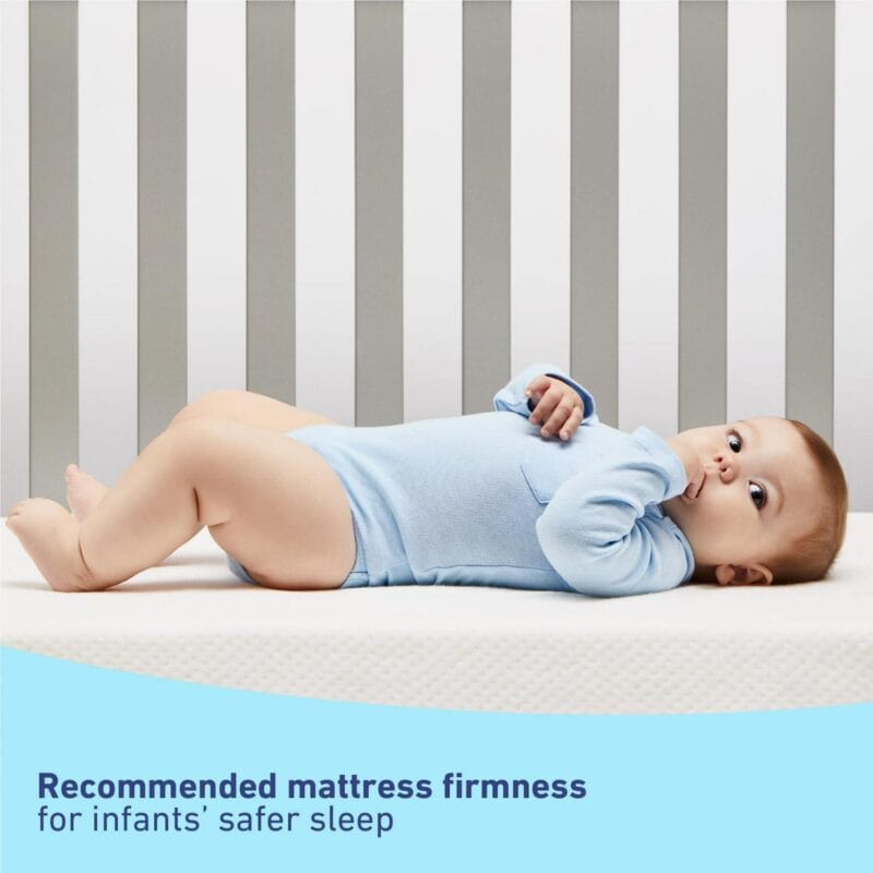Graco Premium Foam Crib and Toddler Mattress, GREENGUARD Gold Certified, OEKO-TEX STANDARD 100 - Image 4