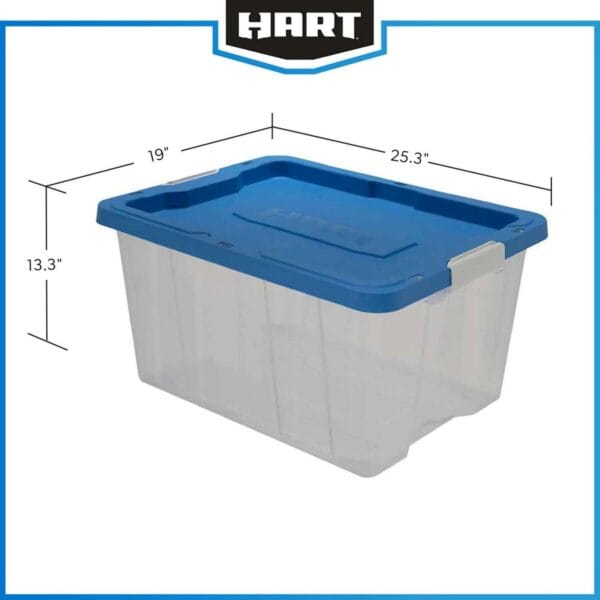 HART 68 Quart Clear cf52318a605c7857266f5b353f5a5985