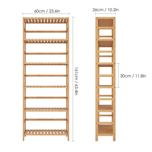 Homfa 6 Tier Bathroo 3aac3a4fa2ed4094c2b66bee5f84a5d2