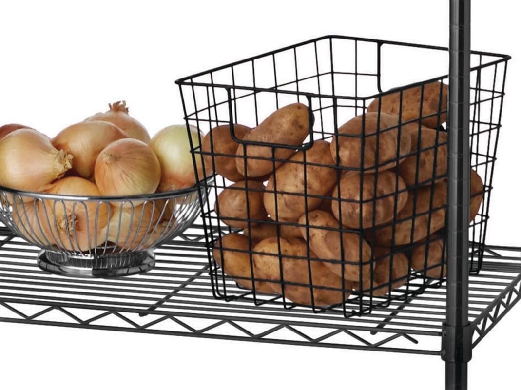 Hyper Tough Black Wire Shelf 6-Tier 72 H x 47.7 W x 18 D, 2100lbs Total Capacity - Image 8