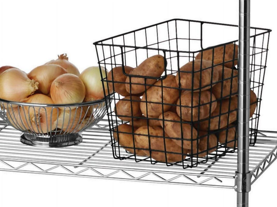 Hyper Tough Chrome Wire Shelf 6-Tier 72 H x 47.7 W x 18 D, 2100lbs Total Capacity - Image 8