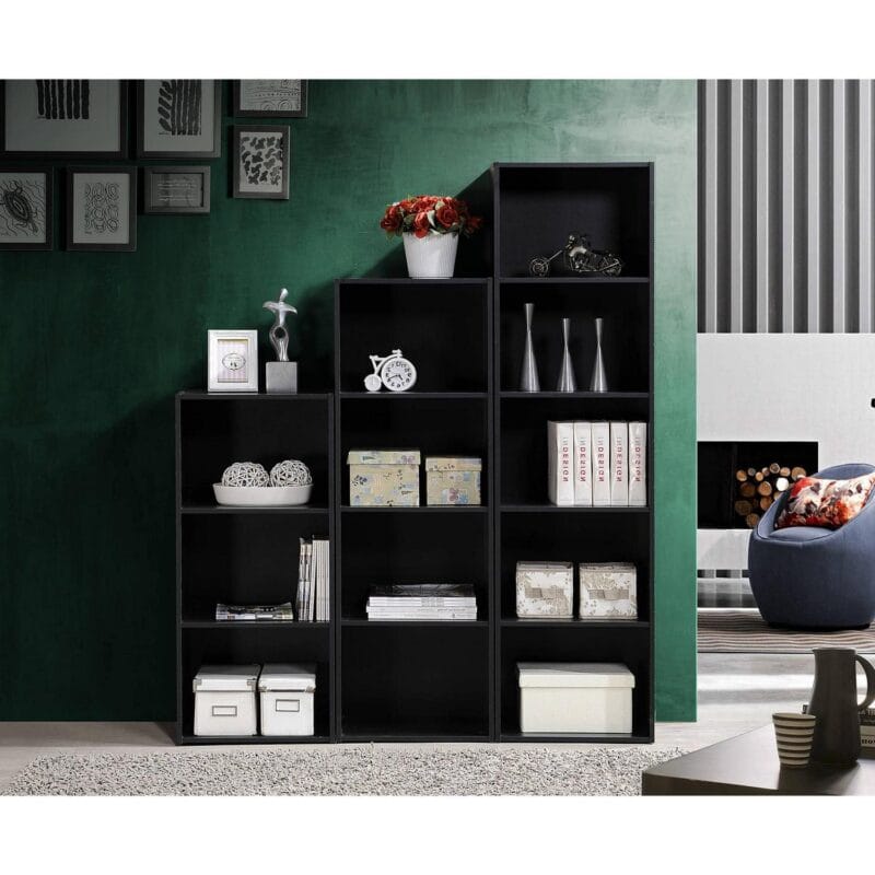 Indoor Modern Home Decorative Furniture 5-Shelf Bookcase - Image 3