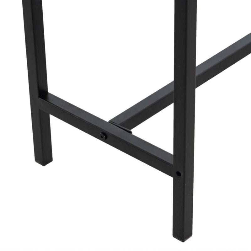 Ktaxon Modern Multifunction Console Table Sofa Table TV Stand with Sturdy Metal Frame in Entryway,Living Room,Hallway,Black Finish - Image 8
