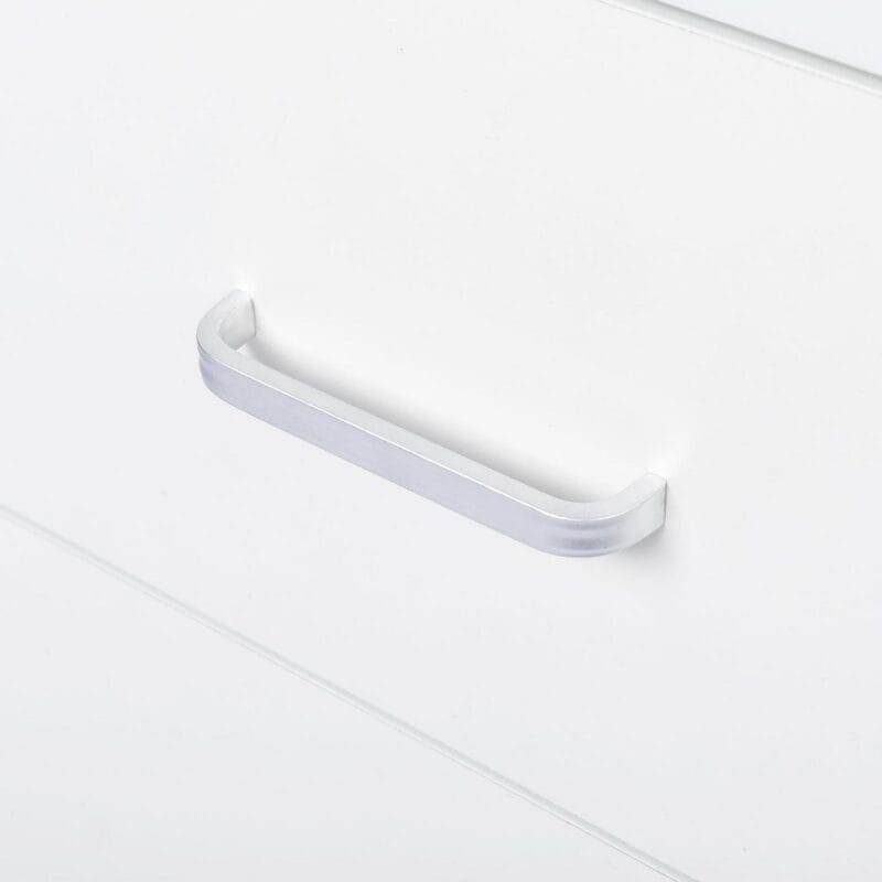 Ktaxon Modern White 3 Drawer Dresser Bedroom White Finish - Image 6