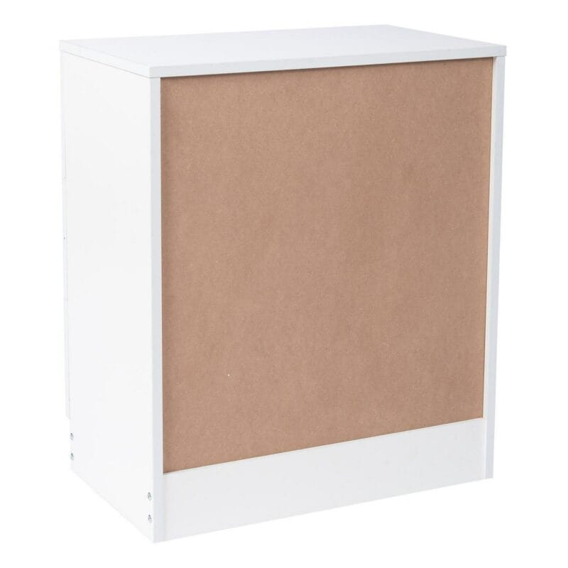 Ktaxon Modern White 3 Drawer Dresser Bedroom White Finish - Image 8