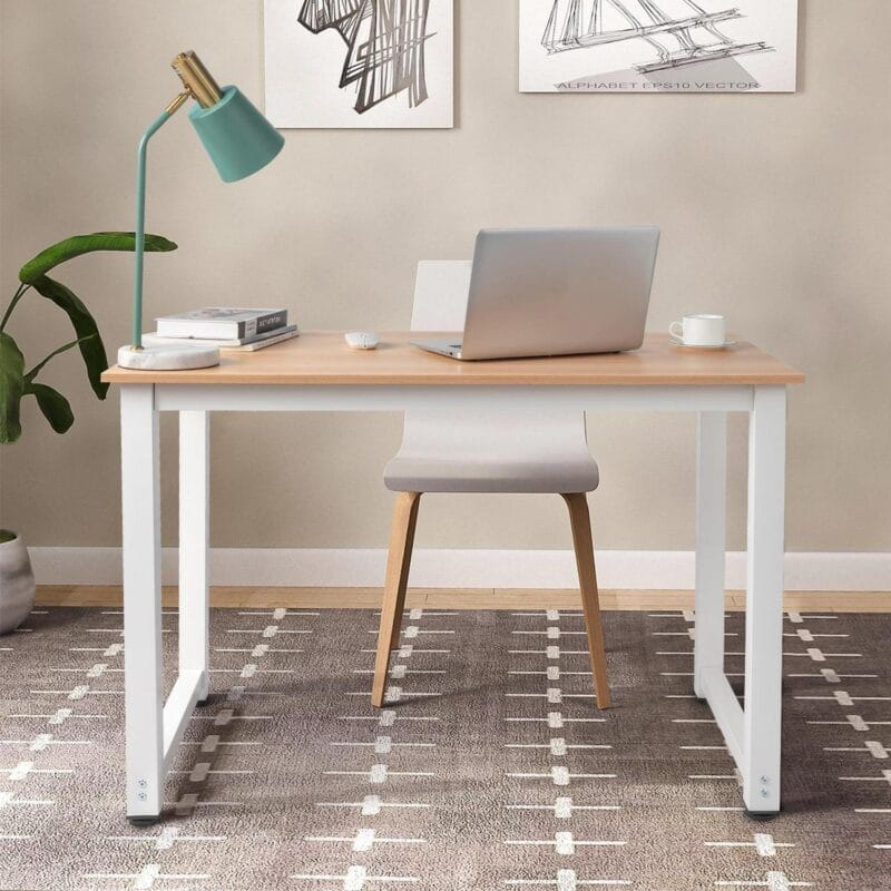 Ktaxon Wood Computer Desk PC Laptop Study Table Workstation Home Office Furniture - Image 2