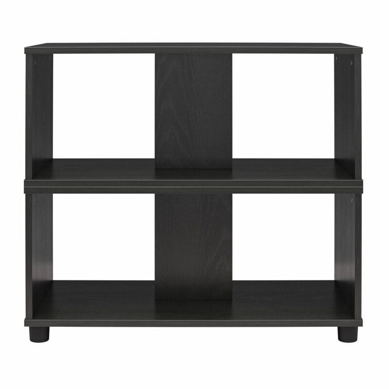Mainstays Expandable Side by Side or Stacking TV Stand for TVs up to 70 inches, Black Oak - Image 13
