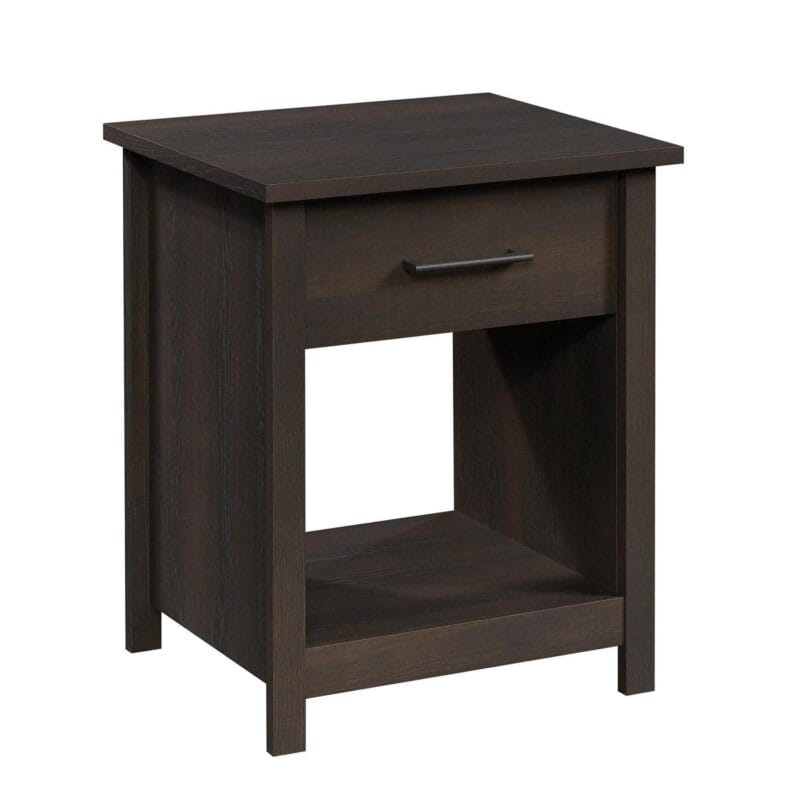 Mainstays Hillside Nightstand with Drawer, Espresso Finish - Image 3