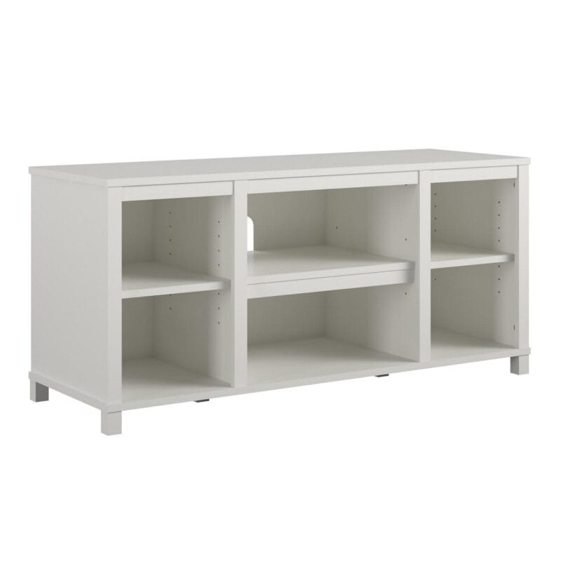 Mainstays Parsons TV Stand for TVs up to 50 , White - Image 11