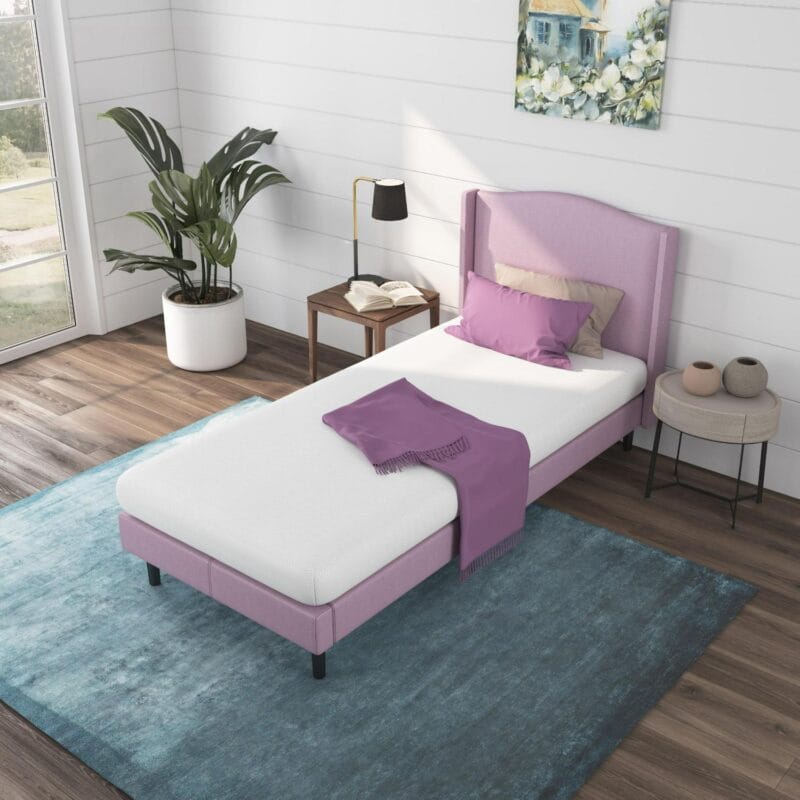 NapQueen Twin Mattress Rainbow 5  Memory Foam Twin Mattress, White, CertiPUR-US Certified, Mattress in a Box - Image 8