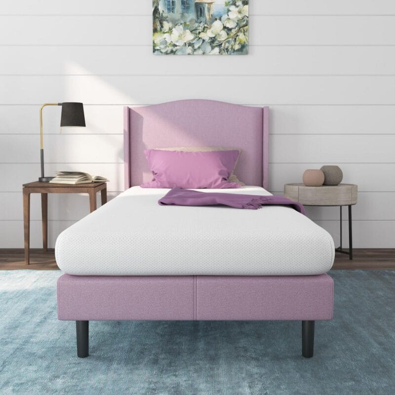 NapQueen Twin Mattress Rainbow 5  Memory Foam Twin Mattress, White, CertiPUR-US Certified, Mattress in a Box