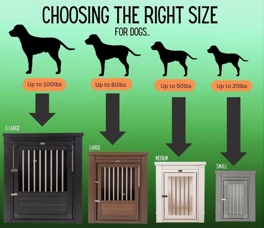 New Age Pet Ecoflex Furniture Style Dog Crate End Table - Antique White Extra Large - Image 12