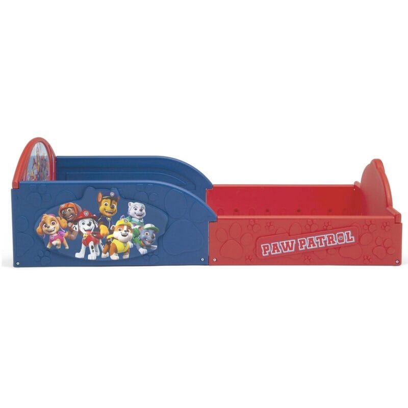 Nick Jr. PAW Patrol Plastic Sleep and Play Toddler Bed by Delta Children - Image 7