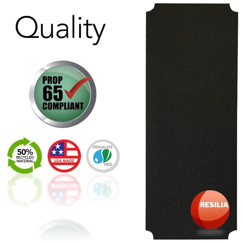 RESILIA Shelf Liner Set for Wire Shelving Units a 5 Pack, 14 Inches x 30 Inches, Black Diamond Pattern, Anti-Slip, Heavy Duty, Made in The USA, for Kitchen, Bathroom, Garage Storage - Image 6