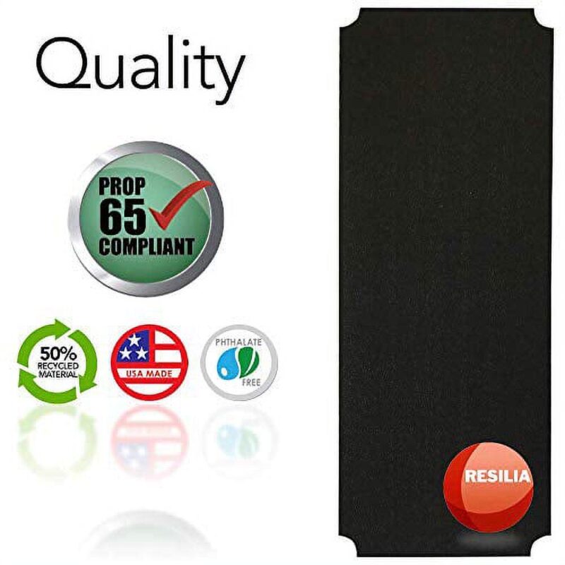 Resilia Wire Rack Shelf Liners - 4 Pack, 24  x 48 , Black Vinyl - Image 4