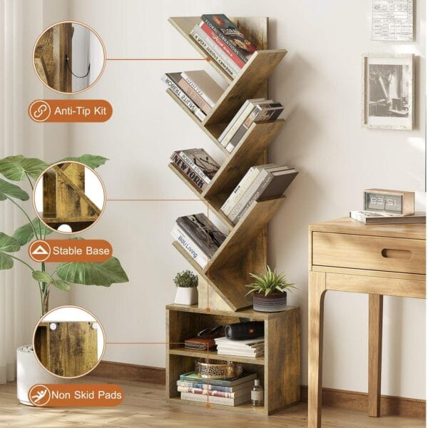 SUNMORY Bookcase 6 T caebb38bdc441ec24f6afb0fe150284e