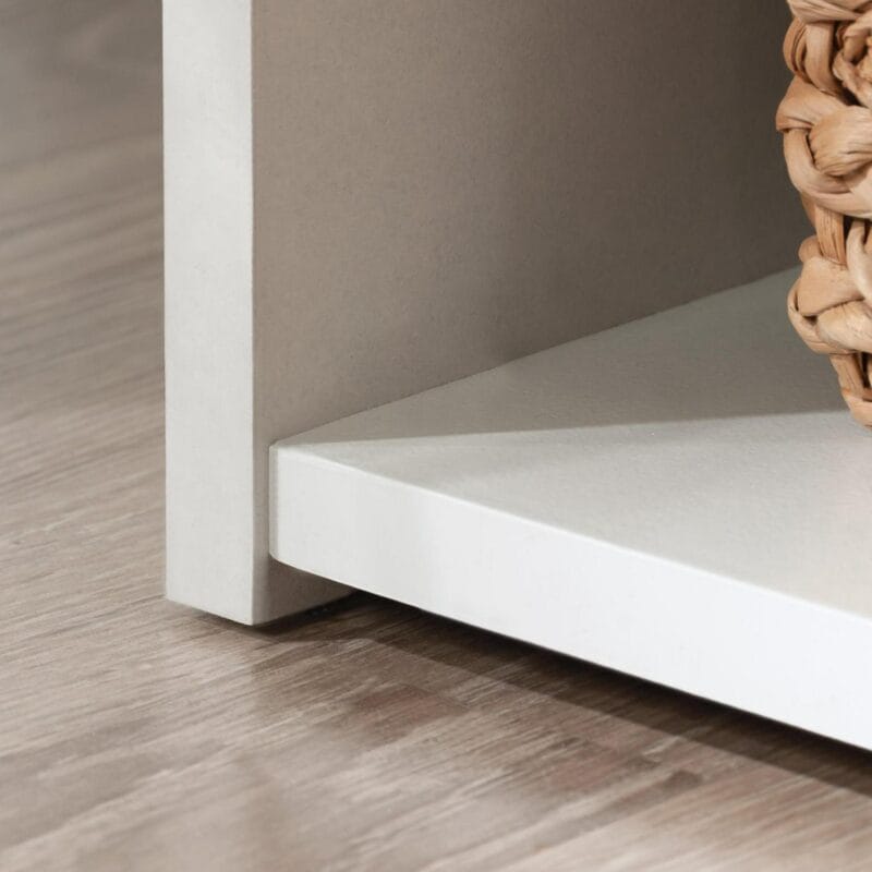 Sauder Beginnings 5-Shelf Bookcase, Soft White Finish - Image 7