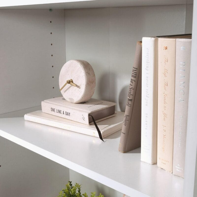 Sauder Beginnings 5-Shelf Bookcase, Soft White Finish - Image 5