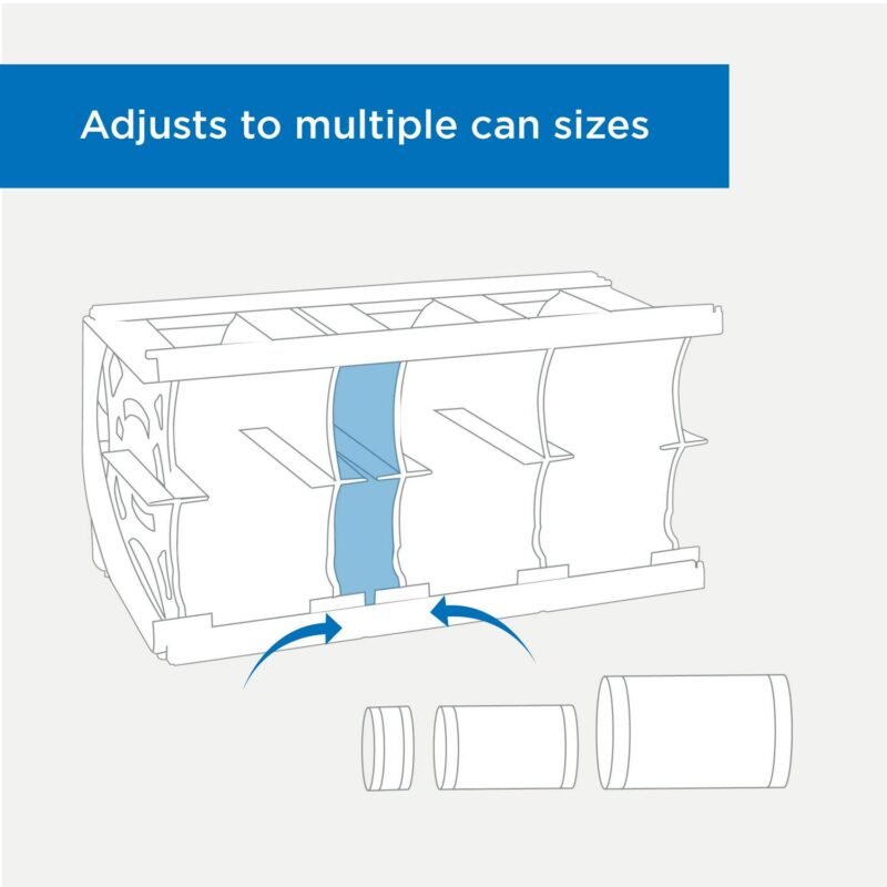 Shelf Reliance Cansolidator Pantry, 60 Can Storage Rotation System - Image 9