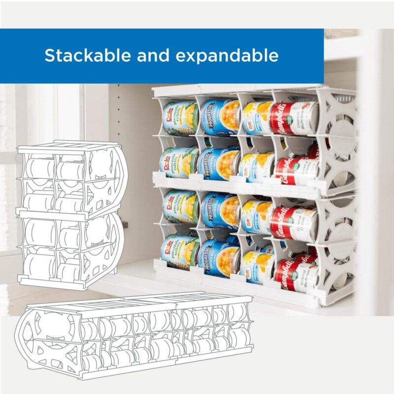 Shelf Reliance Cansolidator Pantry, 60 Can Storage Rotation System - Image 2