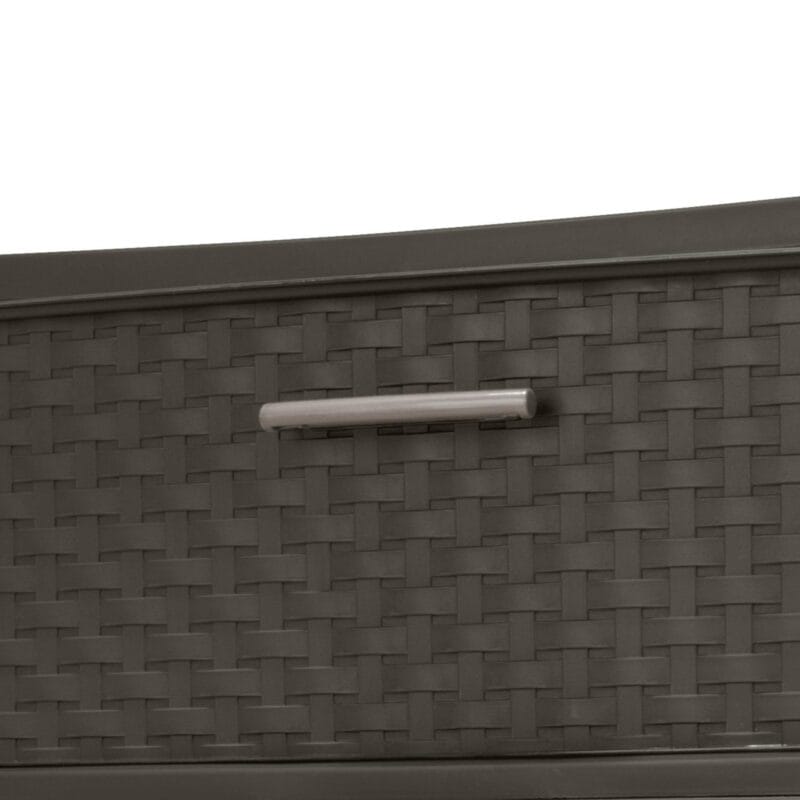 Sterilite 4 Drawer Wide Weave Tower Espresso - Image 6